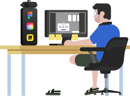 Desk setup light